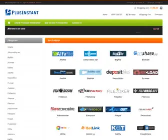 Plusinstant.com(Official Reseller) Screenshot