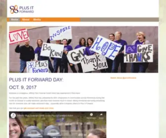Plusitforward.org(Affinity Plus Federal Credit Union) Screenshot