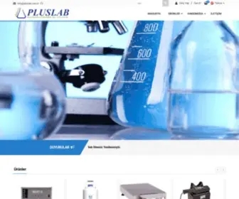 Pluslab.com.tr(Plus Laboratuvar Teknolojileri San) Screenshot