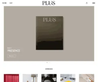 Plusmagazines.net(Plus Magazine) Screenshot