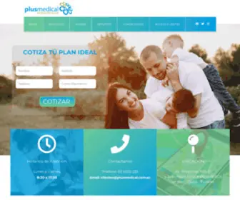 Plusmedical.com.ec(Plusmedical) Screenshot