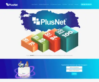 Plusnet.com.tr(PlusNet-Kesintisiz ve Hızlı İnternet) Screenshot