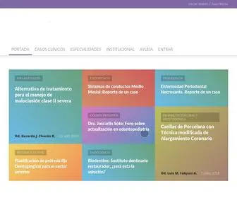 Plusodontologia.com(Revista digital especializada para Odontólogos) Screenshot