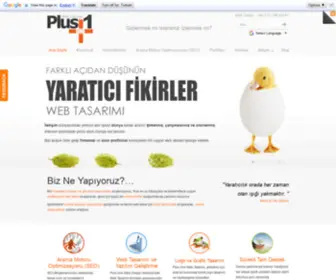 Plusonewebdesign.com(Plus One Web Design) Screenshot