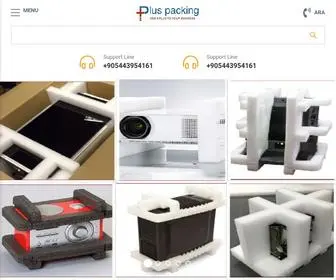 Pluspacking.com(Wooden Packing Boxes) Screenshot