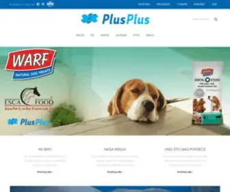 PlusPlus.co.rs(Hrana i oprema za kućne ljubimce) Screenshot