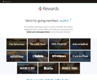 Plusrewards.com.au(Plus Rewards) Screenshot