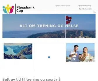 Plussbankcup.no(Sørlandet) Screenshot