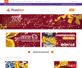 Plussdent.com(Pluss Dent) Screenshot