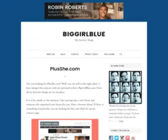 Plusshe.com(Big Girl Blue.com) Screenshot