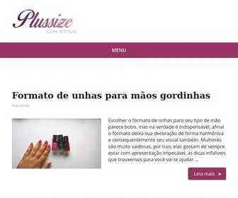 Plussizecomestilo.com.br(Plus Size com Estilo) Screenshot