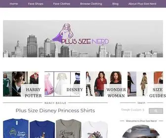 Plussizenerd.com(Plus Size Nerd) Screenshot