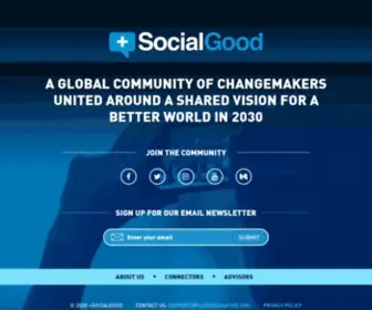 Plussocialgood.org(SocialGood) Screenshot