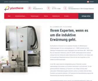 Plustherm.at(Induktionsanlagen) Screenshot