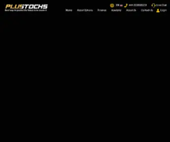 Plustocks.com(Plustocks) Screenshot