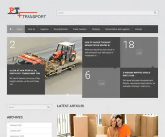 Plustransport.com(Plus Transport) Screenshot