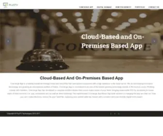 Plustvinc.com(PlusTV Technologies) Screenshot