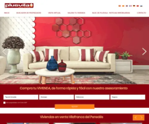 Plusvila.com(Bienvenidos a Plusvila Real Estate) Screenshot
