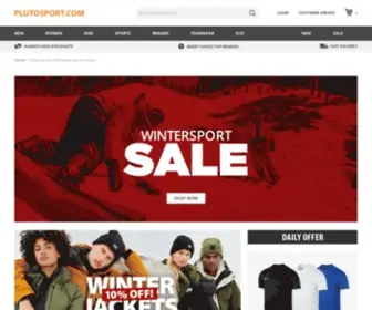 Plutosport.com(Cheap Sports clothing en sports shoes) Screenshot