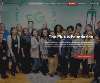 Plutusfoundation.org(The Plutus Foundation) Screenshot