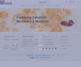 Plutuspack.com(Pack Company operates in production) Screenshot