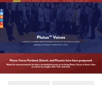 Plutusvoices.com(Plutus Voices) Screenshot