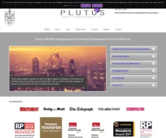 Plutuswealth.com(Plutus Wealth Management) Screenshot