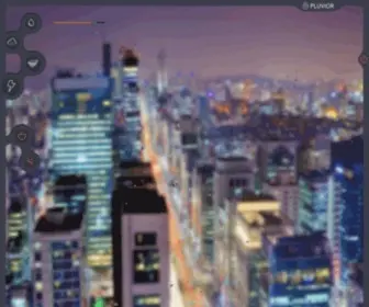 Pluvior.com(Ambient rain simulator for pluviophiles) Screenshot
