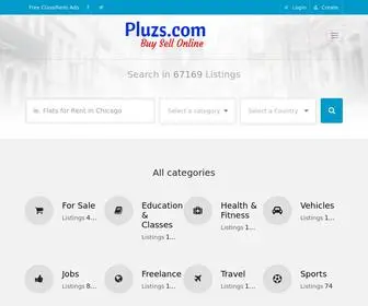 Pluzs.com(Free Classifieds) Screenshot