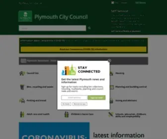 PLymouth.gov.uk(PLymouth) Screenshot