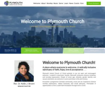 PLymouthchurchseattle.org(Love God) Screenshot