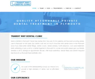 PLymouthdentalclinic.co.uk(Dentist plymouth) Screenshot