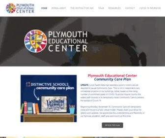 PLymouthed.org(Plymouth Educational Center (PEC)) Screenshot