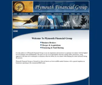 PLymouthfinancialgroup.com(Plymouth Financial Group) Screenshot