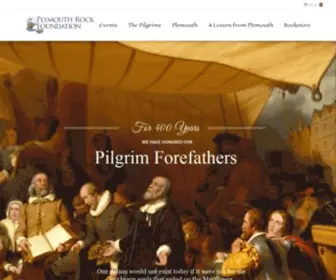 PLYmrock.org(Plymouth Rock Foundation) Screenshot