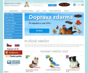 PLysove-Hracky-Eshop.cz(Plyšové hračky) Screenshot