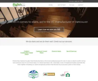 PLytechstairs.com(Plytech Stairs Vancouver BC) Screenshot