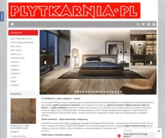 PLYtkarnia.pl(Internetowy sklep z płytkami) Screenshot