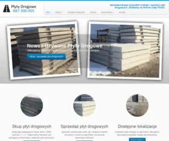 PLYTY-Drogowe.com(Płyty) Screenshot