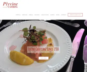 PLyvinecatering.co.uk(Birmingham Caterers) Screenshot