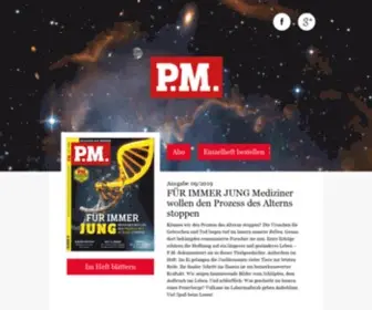 PM-Magazin.de(Das Wissensportal) Screenshot