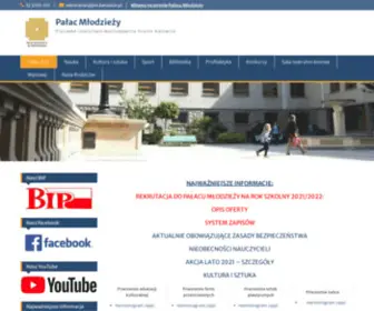 PM.katowice.pl(Pałac Młodzieży) Screenshot