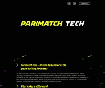 PM.tech(Parimatch Tech) Screenshot