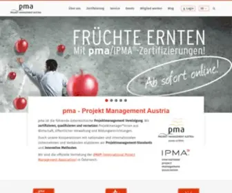 Pma.at(Projekt Management Austria) Screenshot