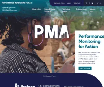 Pmadata.org(PMA Data) Screenshot