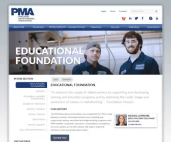 Pmaef.org(Educational Foundation) Screenshot