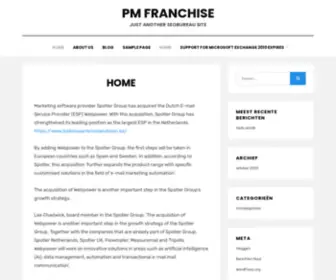 Pmafranchise.com(Pm Franchise) Screenshot
