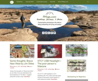 Pmags.com(Practical advice and musings on the outdoors) Screenshot