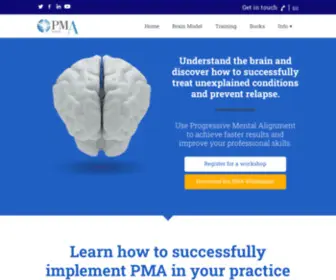 Pmaminded.com(Progressive Mental Alignment) Screenshot