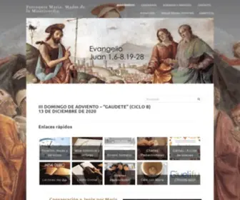 Pmariamm.org(Parroquia Maria) Screenshot